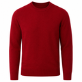 Cashmere Blend Crew Neck Sweater – Red | Lound Clarry