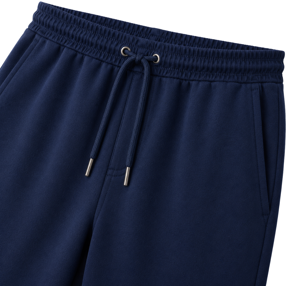 Premium Cotton Blend Joggers – Navy | Lound Clarry