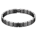 Premium Stainless Steel Square Link Bracelet – Silver | Lound Clarry
