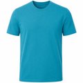 Premium Cotton Crew Neck T-Shirt – Cyan | Lound Clarry