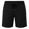 Premium Cotton Blend Drawstring Shorts – Black | Lound Clarry